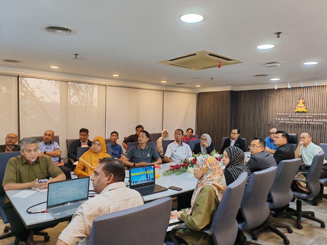 Perbincangan Penyelarasan Tindakan Penyelesaian Jangka Pendek Isu Banjir di Taman Sri Muda (TSM) dan Kawasan Sekitarnya