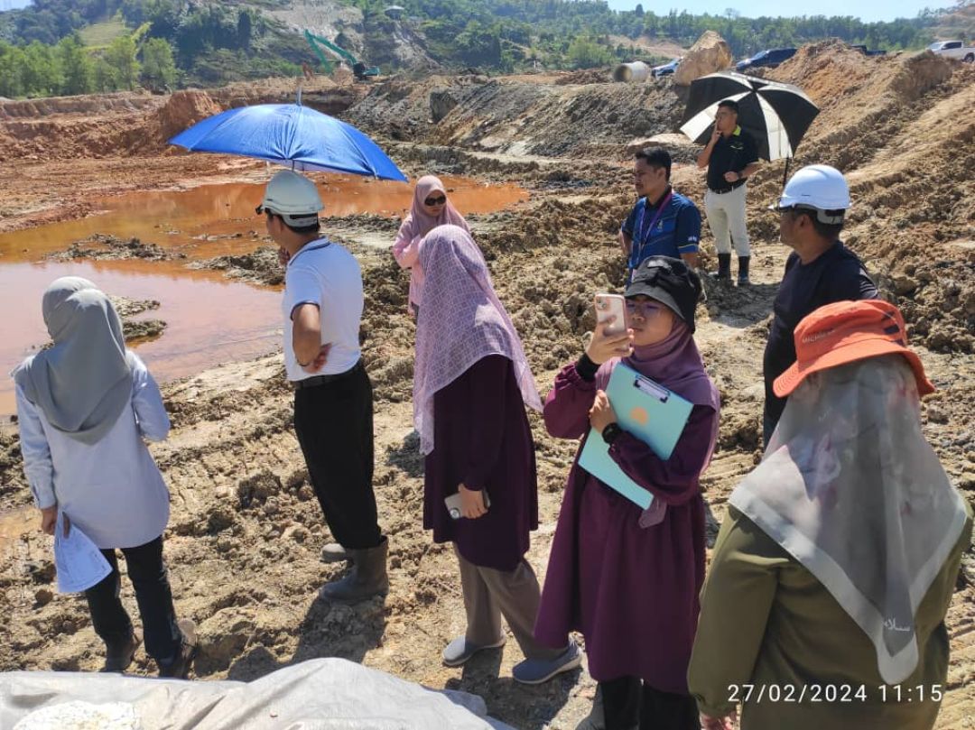 Lawatan Tapak Operasi Bersepadu Pemeriksaan Aktiviti Kerja Tanah (OPS Lumpur) Jabatan Pengairan dan Saliran (JPS) Negeri Selangor Bersama Majlis Perbandaran Hulu Selangor (MPHS), JPS Daerah Hulu Selangor serta Wakil Pemaju