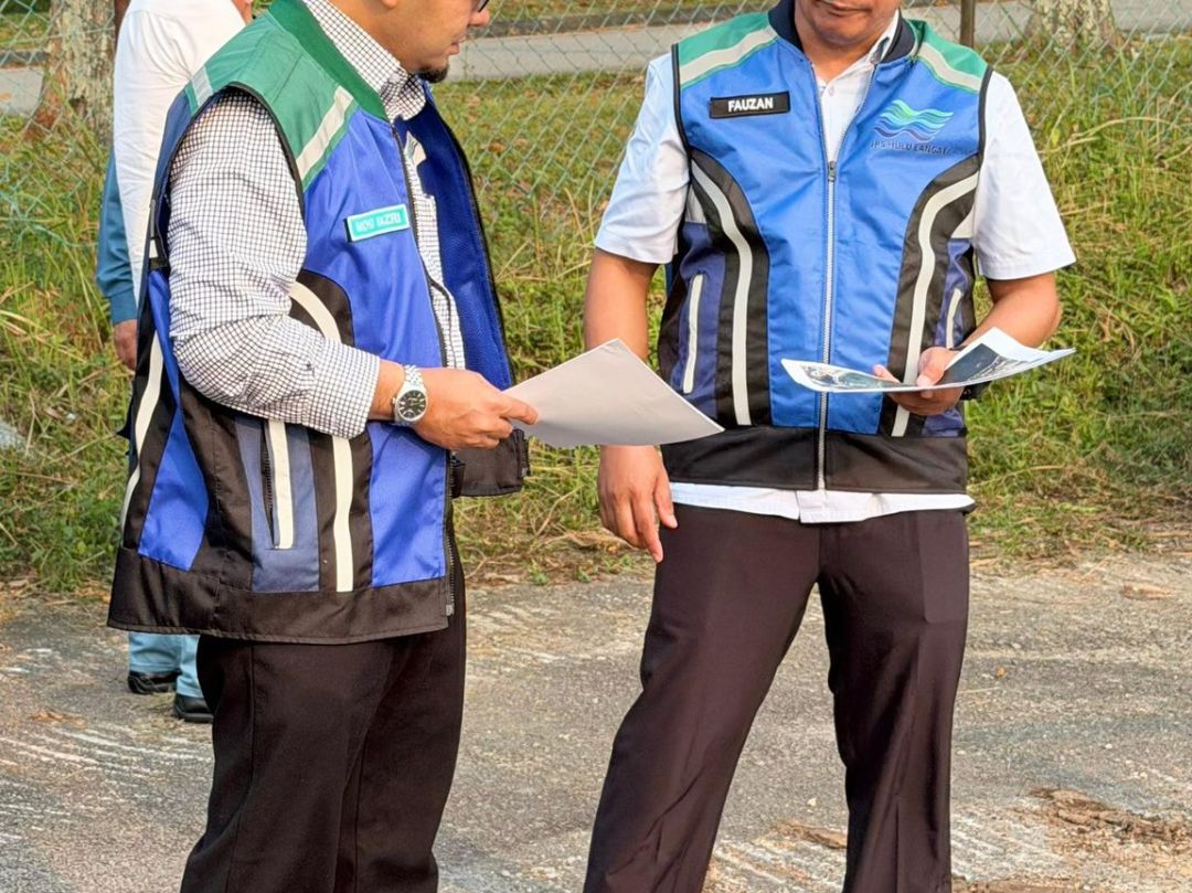 Lawatan ke Kolam Takungan Universiti Islam Selangor oleh Pengarah JPS Selangor Negeri Selangor
