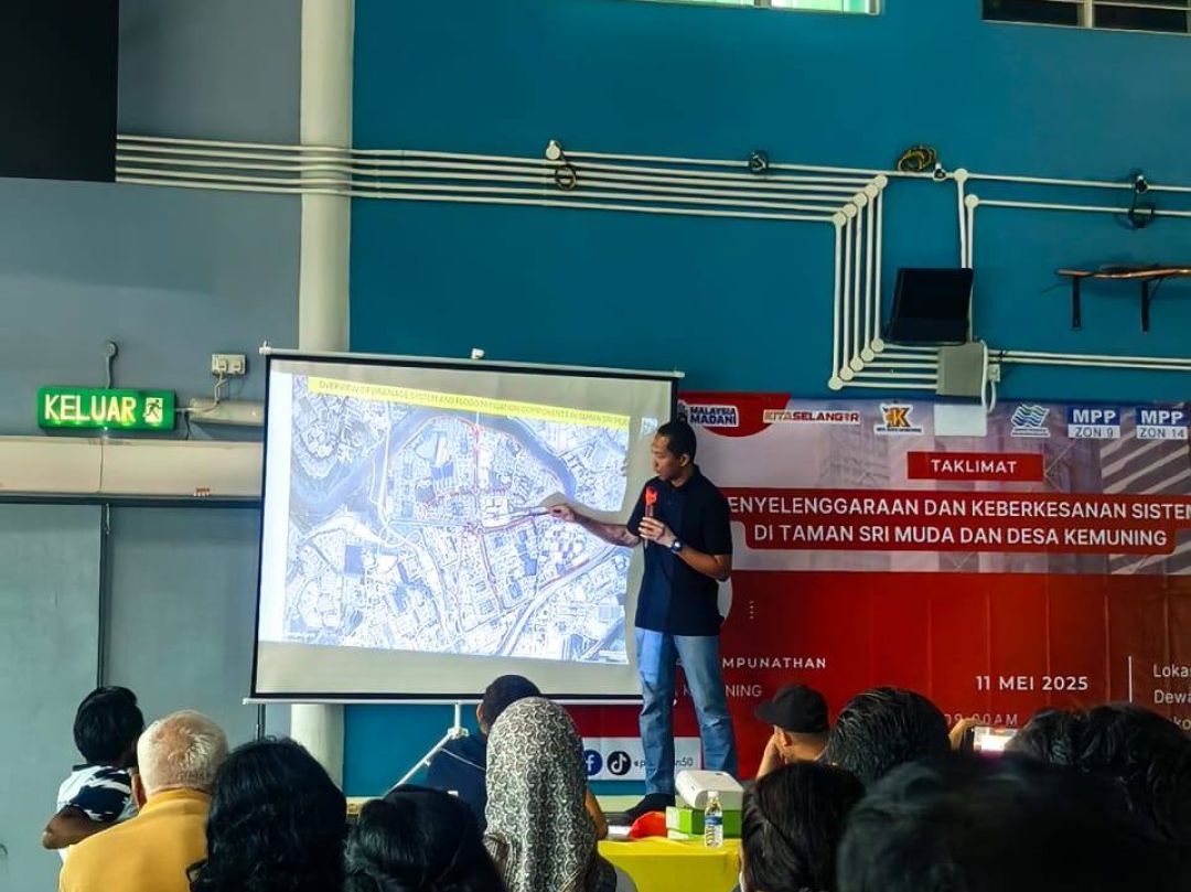 Sesi Taklimat Status Penyelenggaraan dan Keberkesanan Sistem Pam Air di Taman Sri Muda & Desa Kemuning