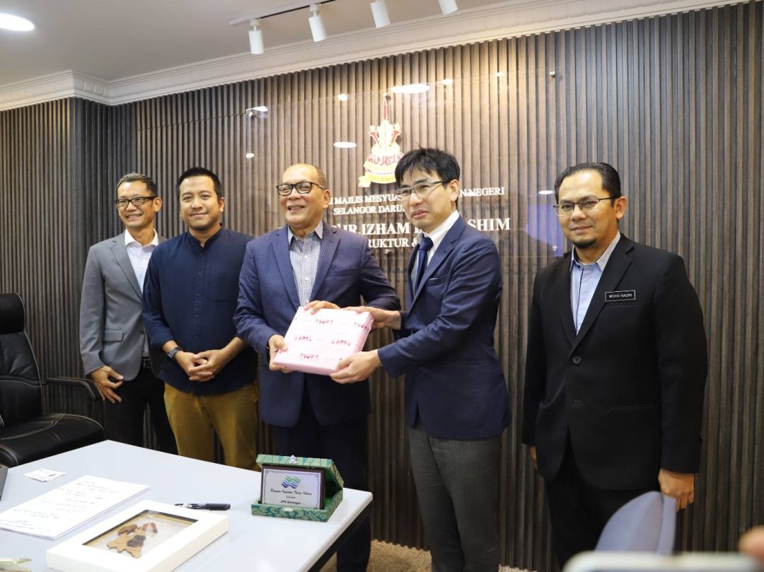 LAWATAN KERJA BAHAGIAN INFRASTRUKTUR DAN PENGURUSAN BENCANA KEDUTAAN JEPUN KE JPS NEGERI SELANGOR