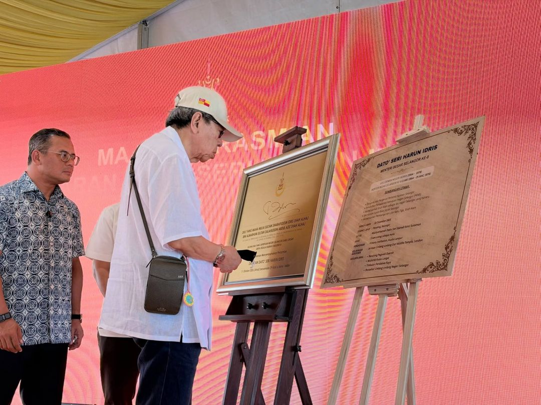 Majlis Perasmian dan Penamaan Dataran Pantai Morib, Kuala Langat