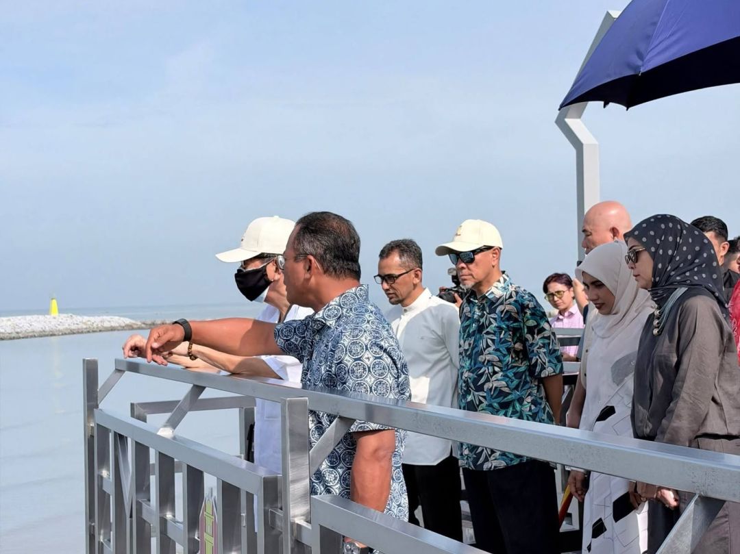 Majlis Perasmian dan Penamaan Dataran Pantai Morib, Kuala Langat