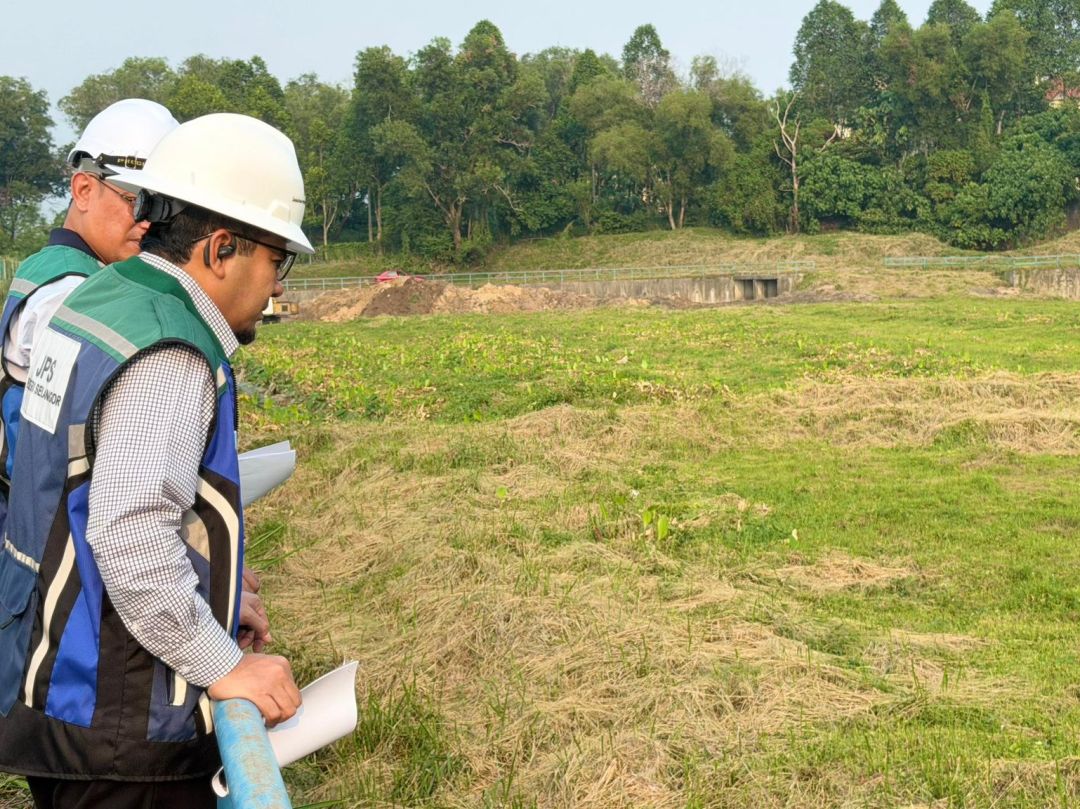Lawatan ke Kolam Takungan Universiti Islam Selangor oleh Pengarah JPS Selangor Negeri Selangor
