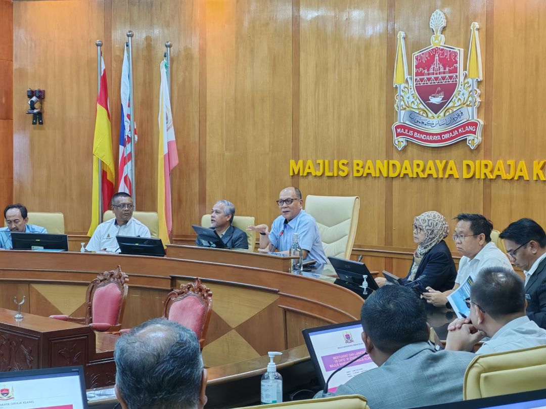 Lawatan kerja YB EXCO Infrastruktur dan Pertanian ke Majlis Bandaraya Diraja Klang (MBDK)