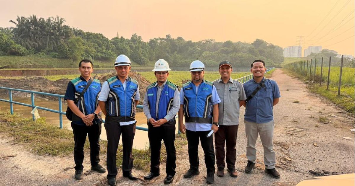 Lawatan ke Kolam Takungan Universiti Islam Selangor oleh Pengarah JPS Selangor Negeri Selangor