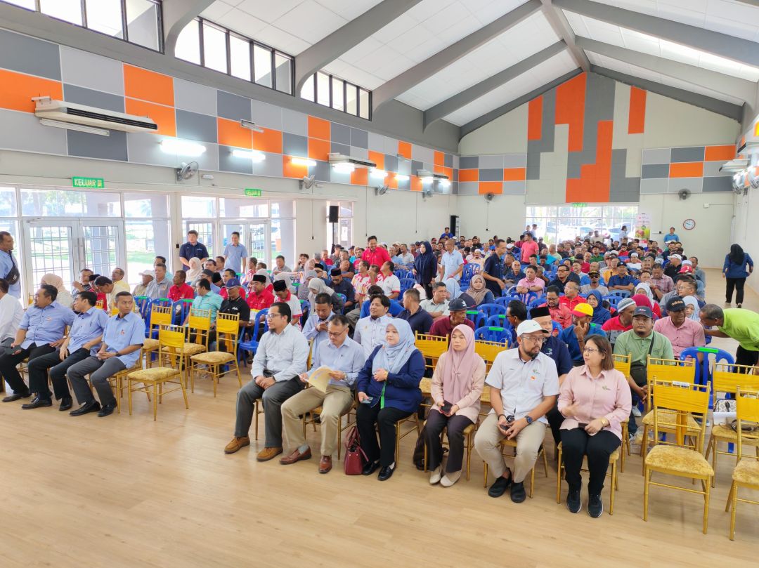 Majlis penyampaian watikah pelantikkan ketua blok kawasan pengairan bagi kawasan Sabak Bernam & Kuala Selangor sesi 2025/2026