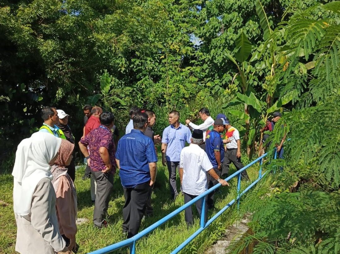 LAWATAN JURUTERA DAERAH KE KAWASAN BANJIR KILAT SEKITAR MUKIM KAJANG