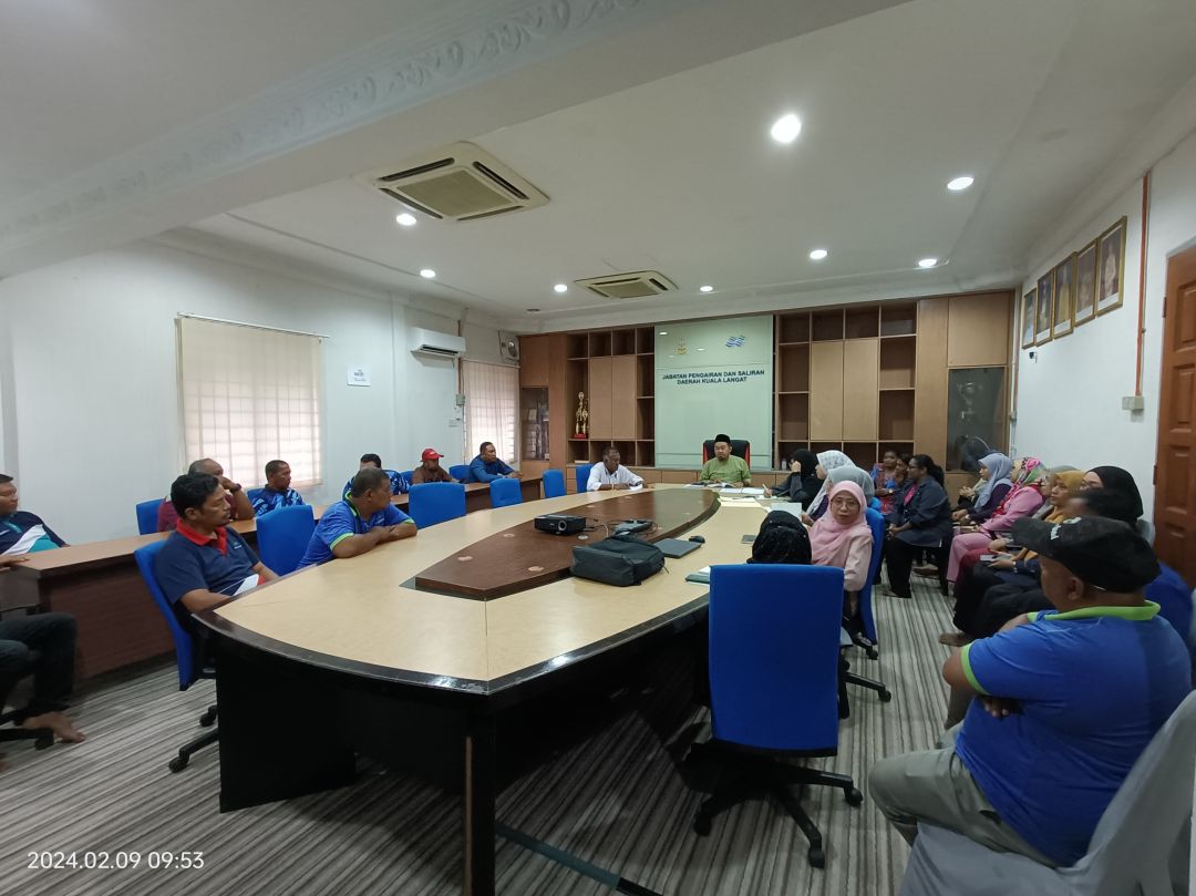 Perjumpaan  Bersama  Tuan Jurutera Daerah Yang Baharu