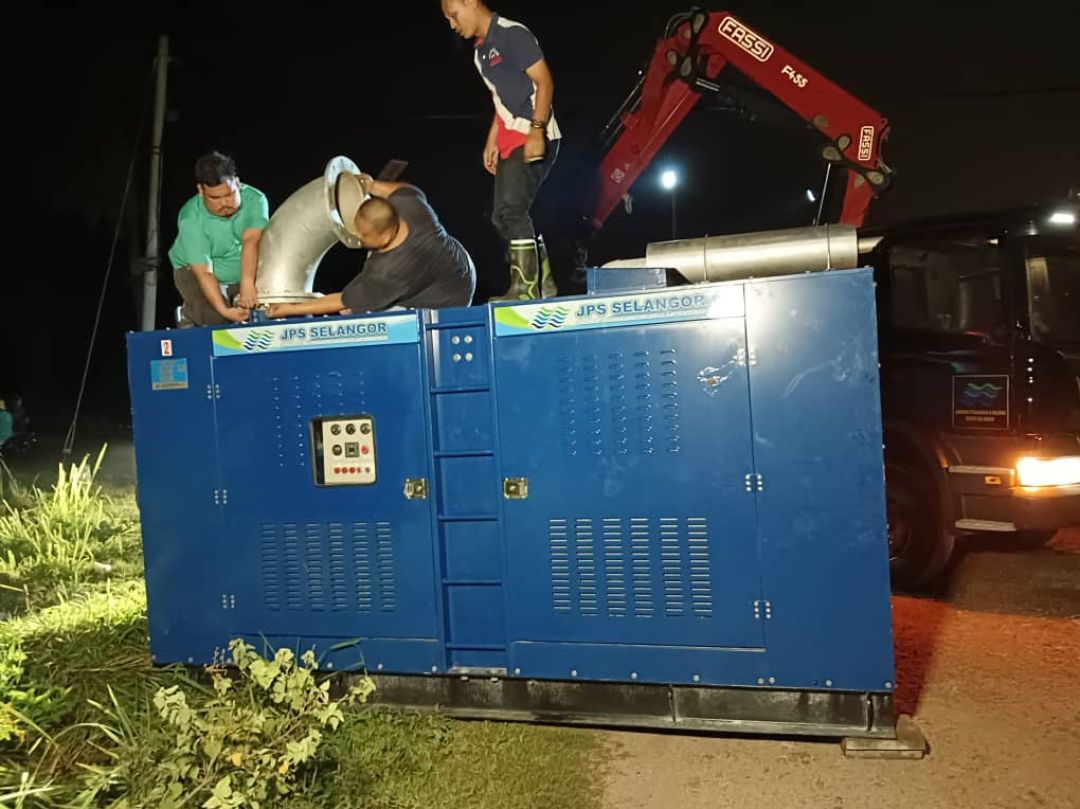 PEMASANGAN PAM BERGERAK BAGI KAWASAN JALAN PARIT MAHANG, DAERAH KUALA SELANGOR