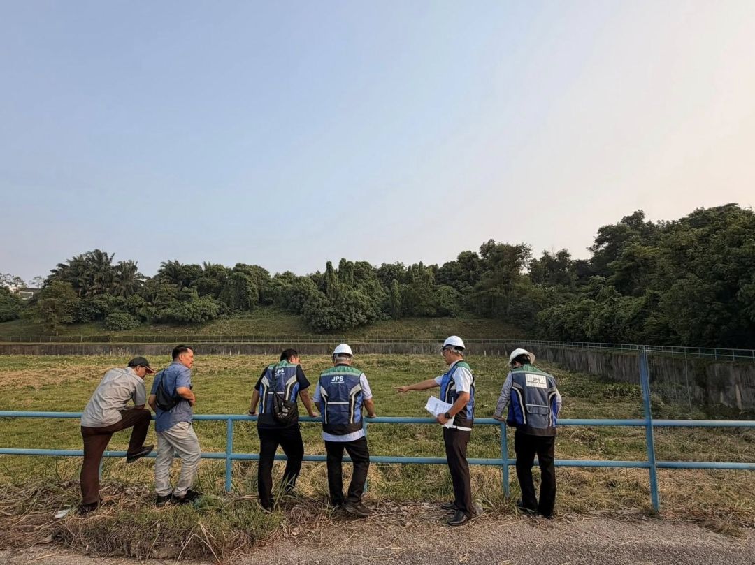 Lawatan ke Kolam Takungan Universiti Islam Selangor oleh Pengarah JPS Selangor Negeri Selangor