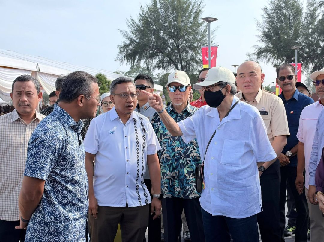 Majlis Perasmian dan Penamaan Dataran Pantai Morib, Kuala Langat