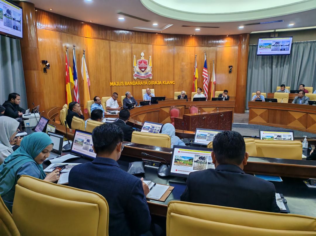 Lawatan kerja YB EXCO Infrastruktur dan Pertanian ke Majlis Bandaraya Diraja Klang (MBDK)