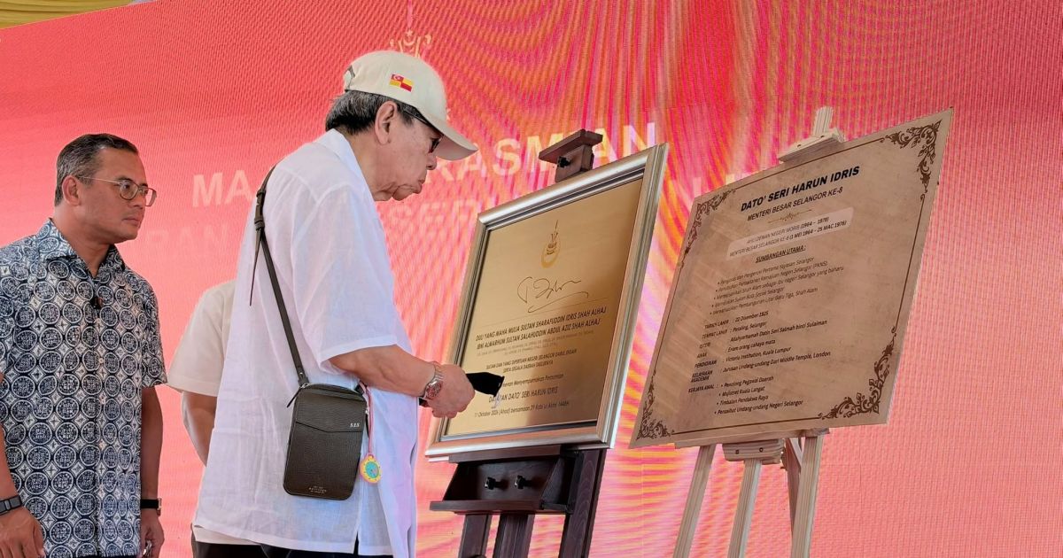 Majlis Perasmian dan Penamaan Dataran Pantai Morib, Kuala Langat