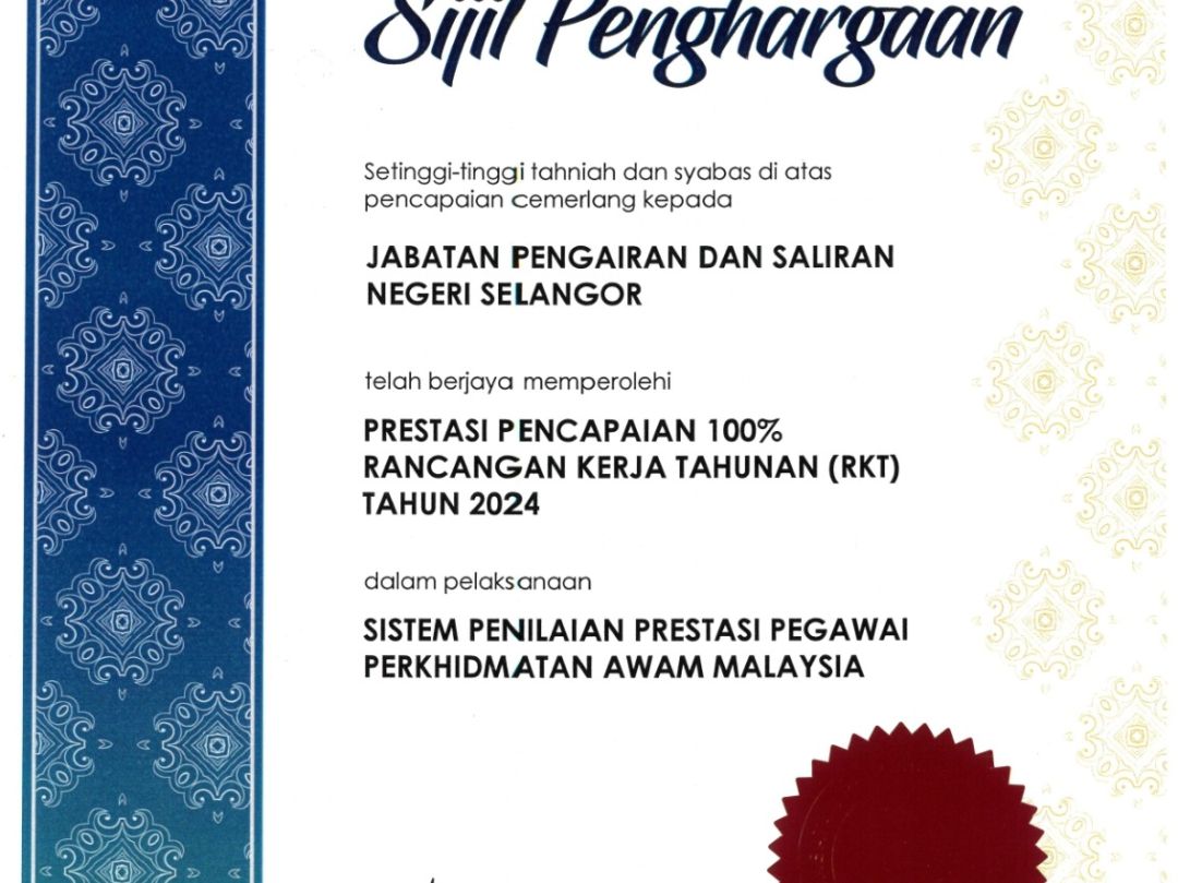 Majlis Penyampaian Amanat Timbalan Ketua Pengarah (Sektor Bisnes) JPS Malaysia Bersama Warga JPS