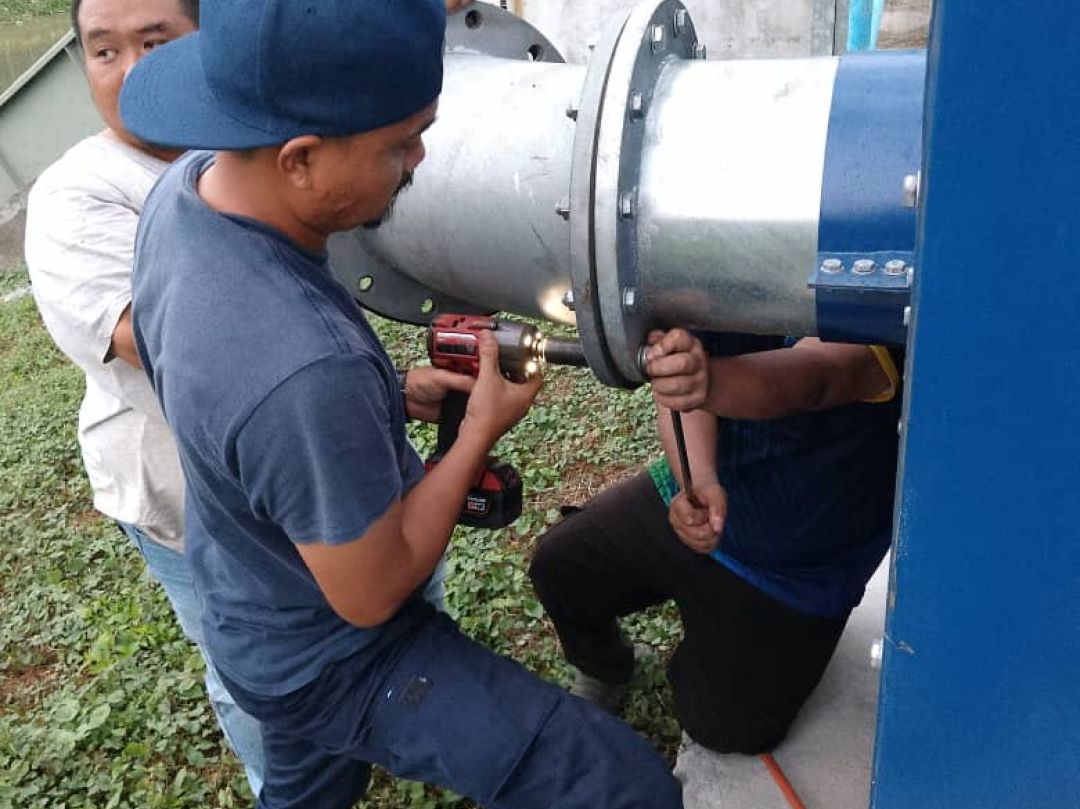 OPERASI PAM BERGERAK DI SELANGOR UNTUK MENGURANGKAN RISIKO BANJIR DI DAERAH PETALING
