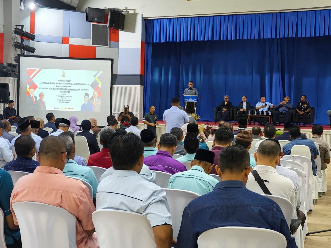 Sesi Townhall Jawatankuasa Pembangunan Kampung (JPKK) bersama Agensi Kerajaan Daerah Sabak Bernam