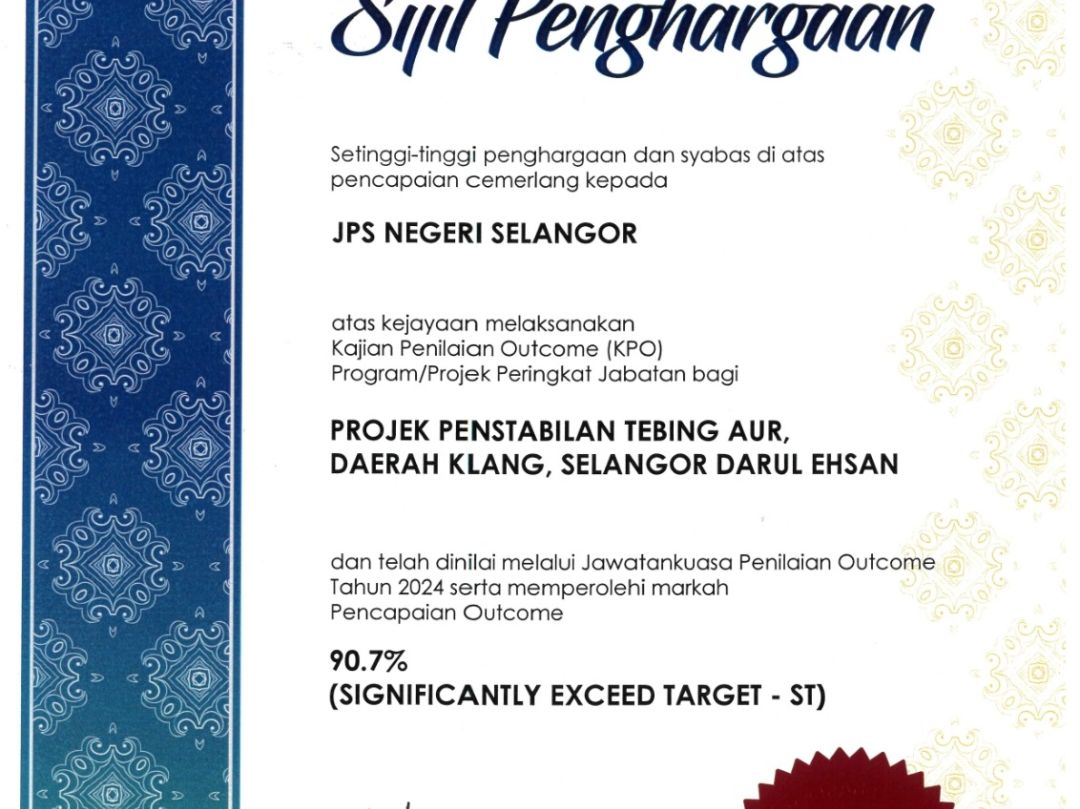 Majlis Penyampaian Amanat Timbalan Ketua Pengarah (Sektor Bisnes) JPS Malaysia Bersama Warga JPS